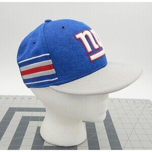New Era NFL Giants 59fifty Sideline Fitted Size 7 Blue Gray